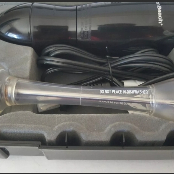Hamilton Beach HB06 Black Emersion Hand Blender & Whisk With Case - Picture 2 of 6